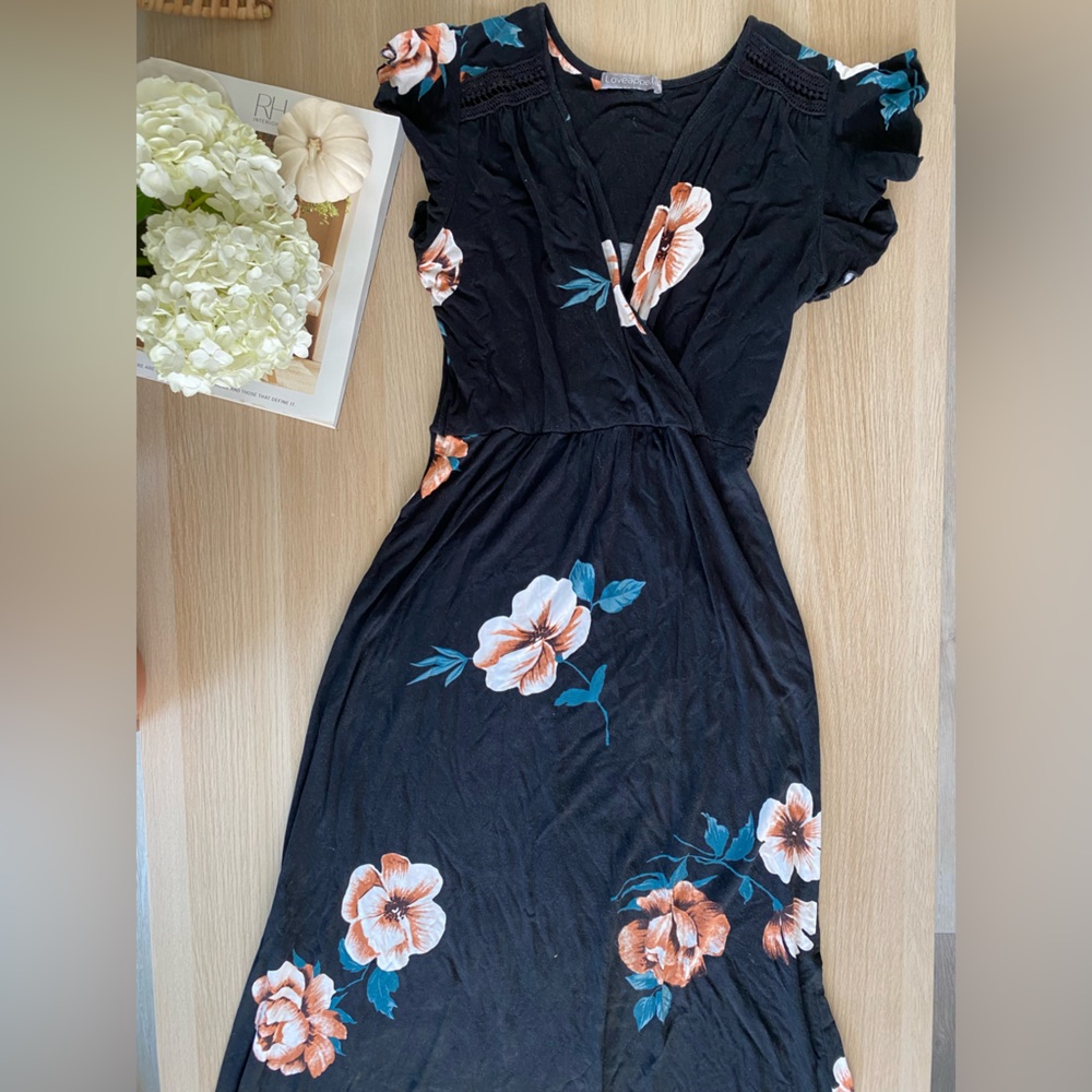Maxi dress, floral
